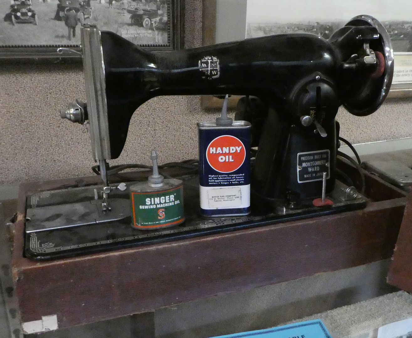 Museums 201 Sewing machines (photo diary)